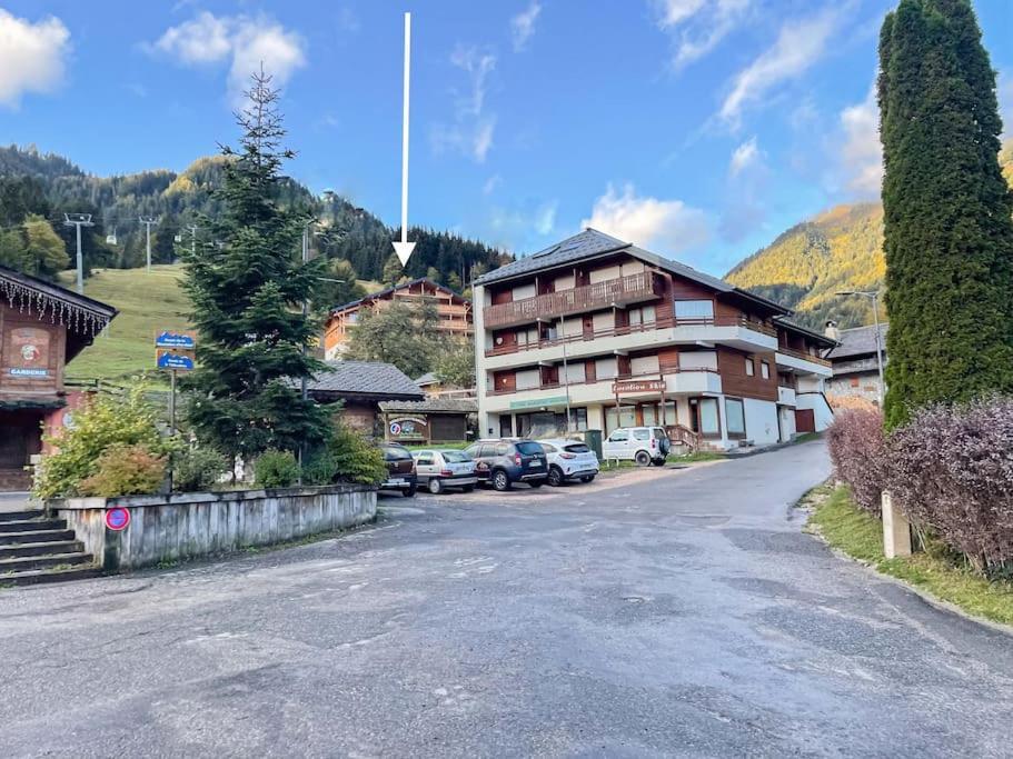 Dans Residence Neuve Le Snow Roc Sur Les Pistes, Grand Studio Cosy 5 Pers Avec Terrasse Panoramique, Sauna, Wifi Saint-Jean-d'Aulps Exterior photo