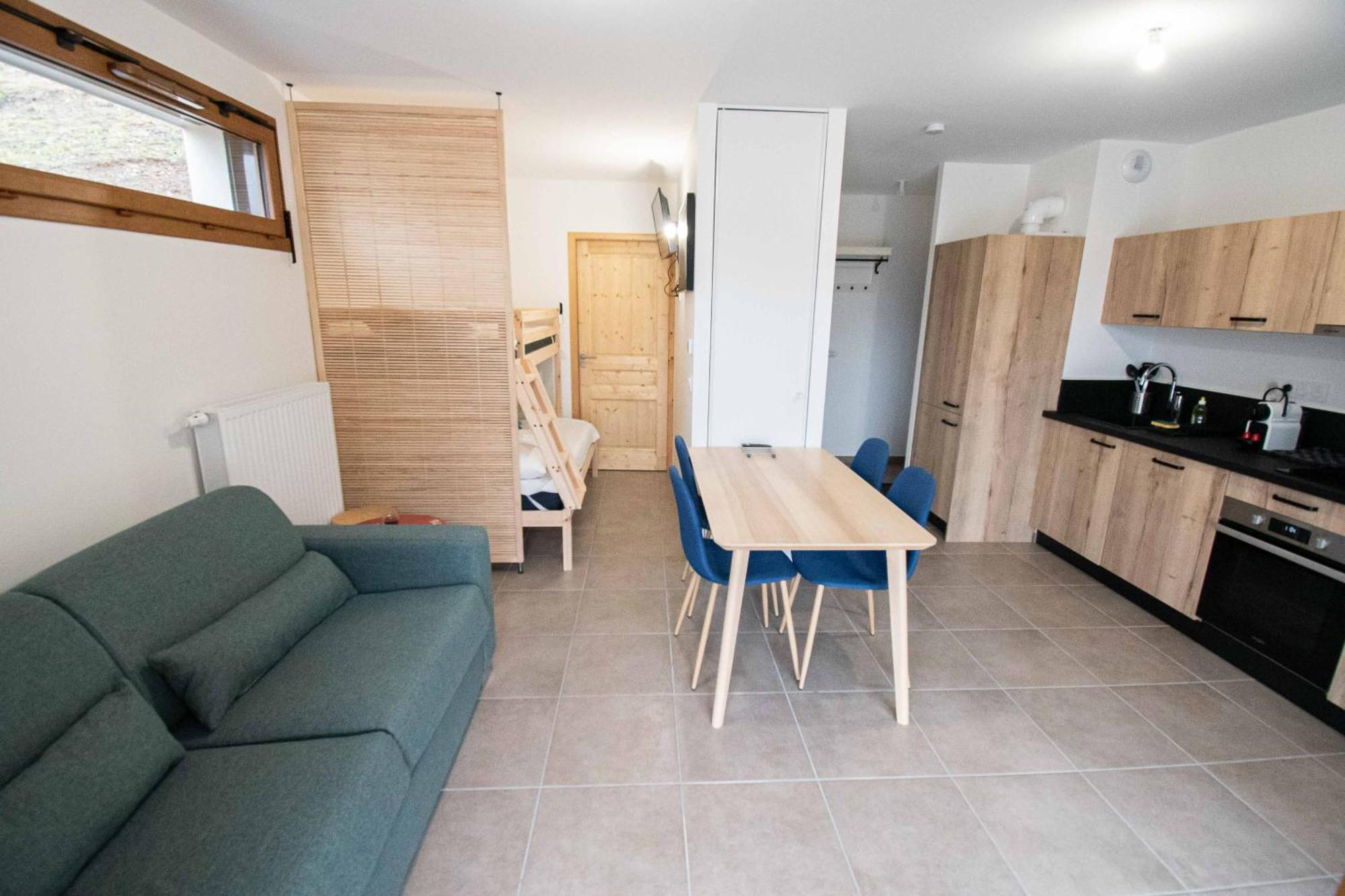 Dans Residence Neuve Le Snow Roc Sur Les Pistes, Grand Studio Cosy 5 Pers Avec Terrasse Panoramique, Sauna, Wifi Saint-Jean-d'Aulps Exterior photo