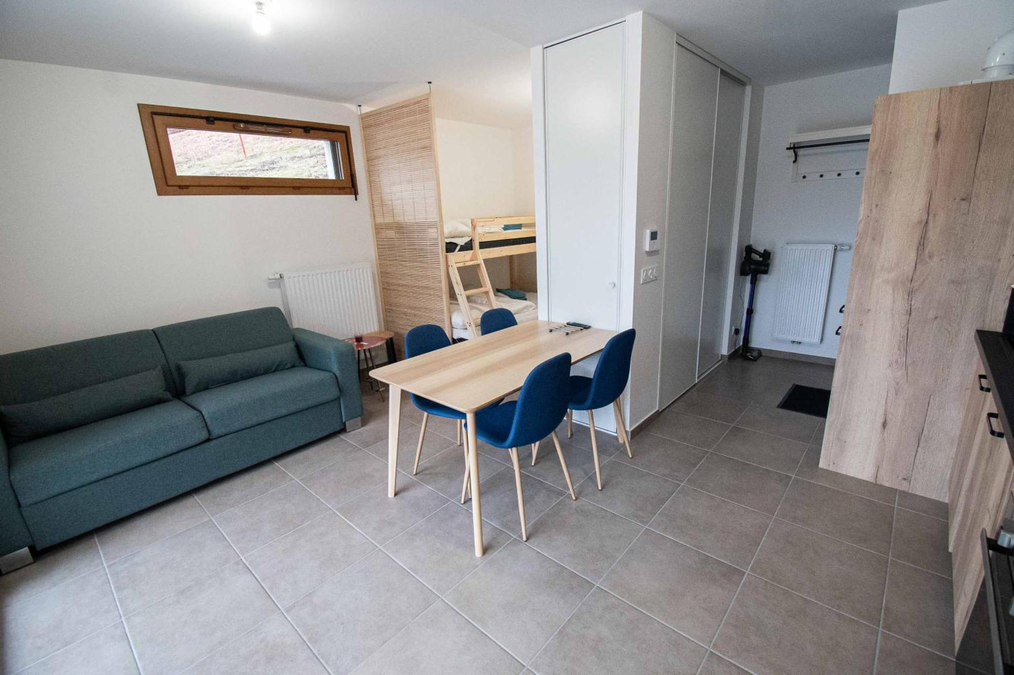 Dans Residence Neuve Le Snow Roc Sur Les Pistes, Grand Studio Cosy 5 Pers Avec Terrasse Panoramique, Sauna, Wifi Saint-Jean-d'Aulps Exterior photo